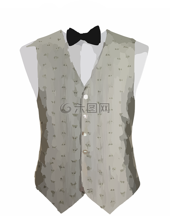 燕尾服,背心,無尾禮服