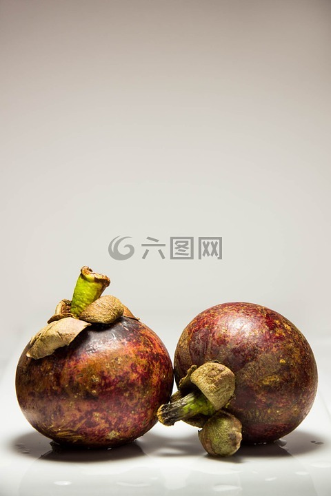 mangostan,水果,熱帶水果