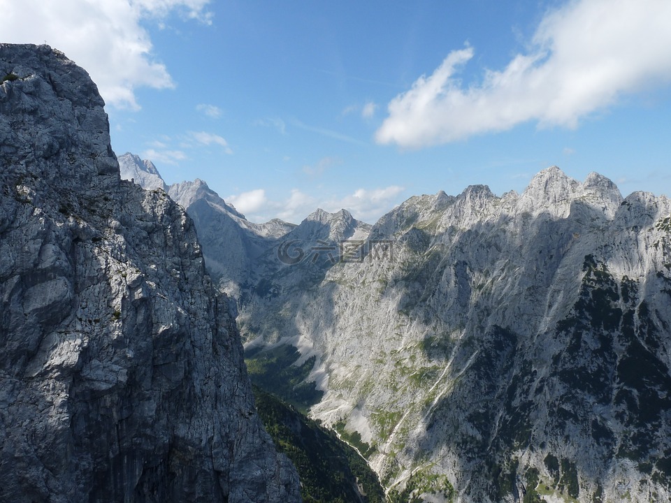 albspitze,h?llentalklamm,山