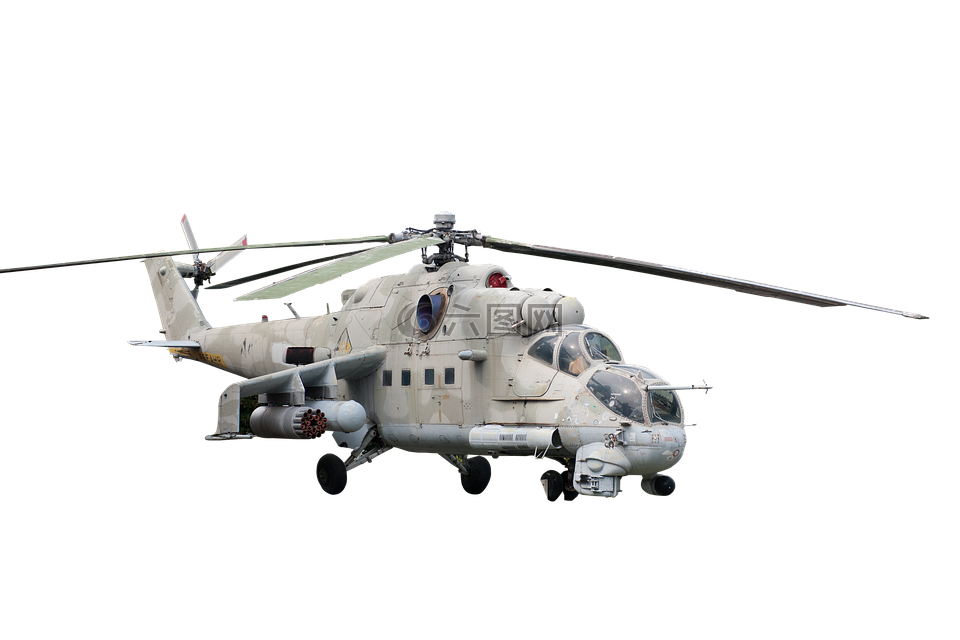 直升機,軍事,軍