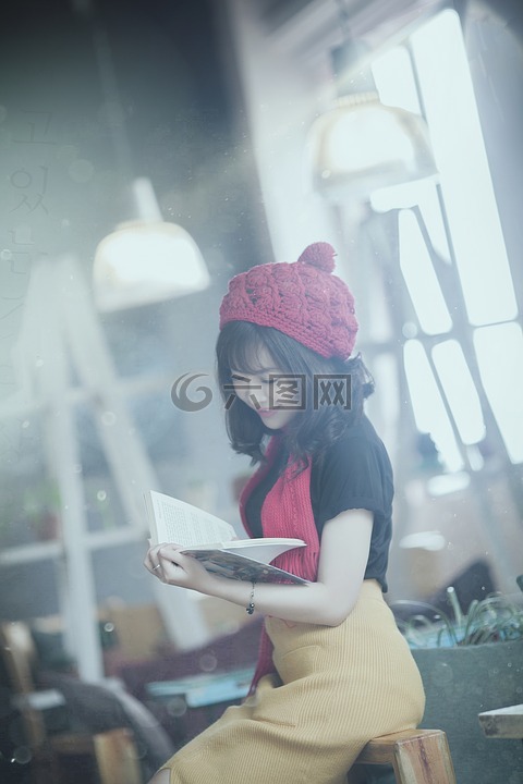 笑，,美麗的女人,美