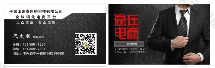 萬 迅  名片