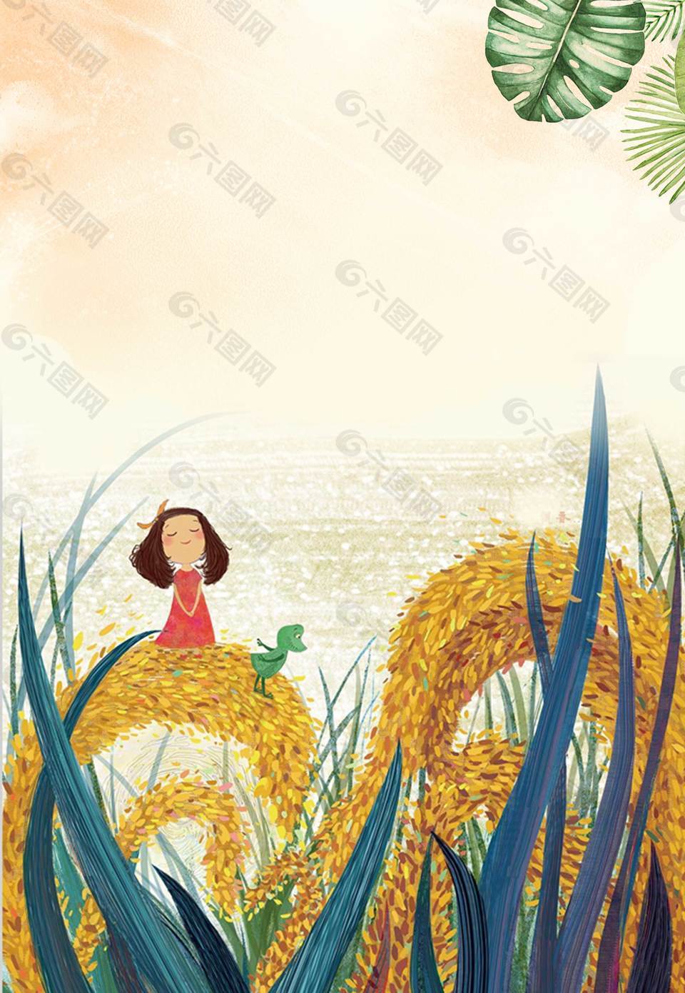 唯美广告背景
