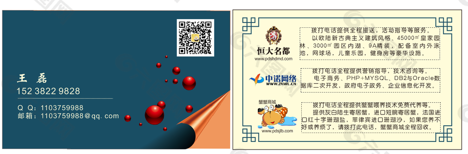 王磊名片