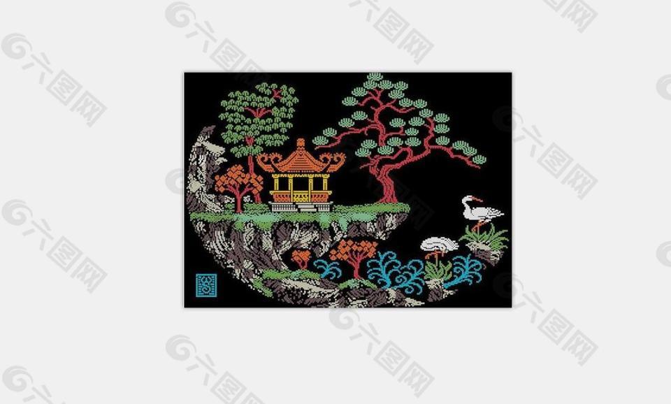 松鶴長(zhǎng)春