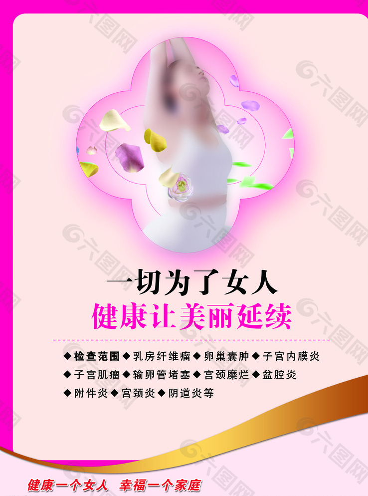 醫(yī)院婦科展板圖片