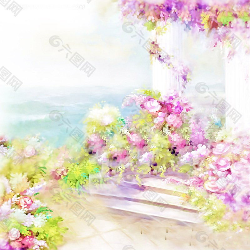 清新背景主圖