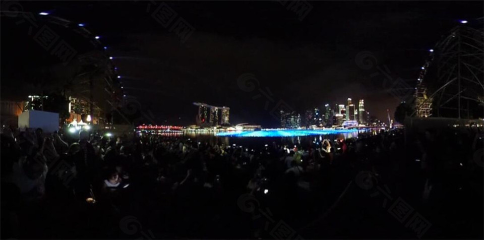 新加坡新年烟花汇VR视频
