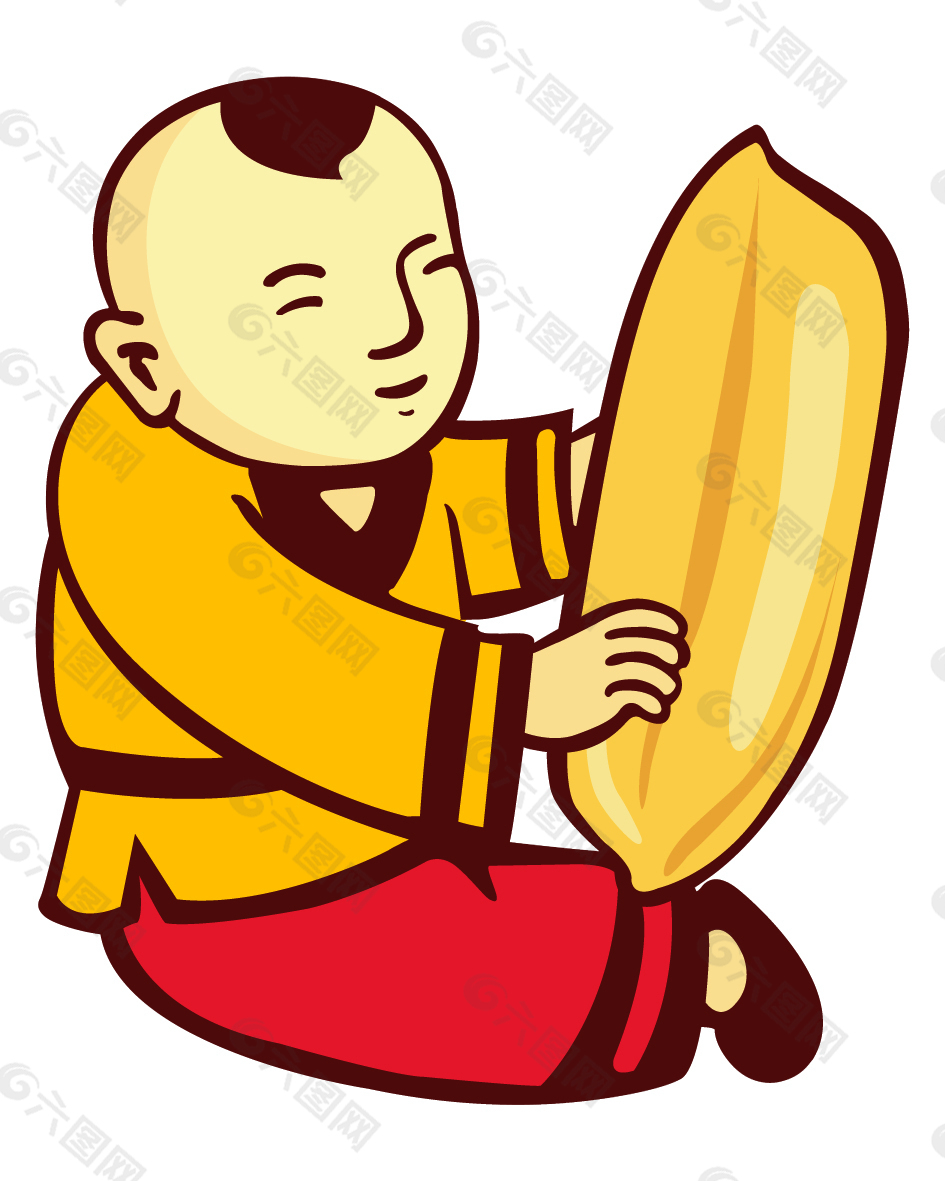 小孩矢量人物