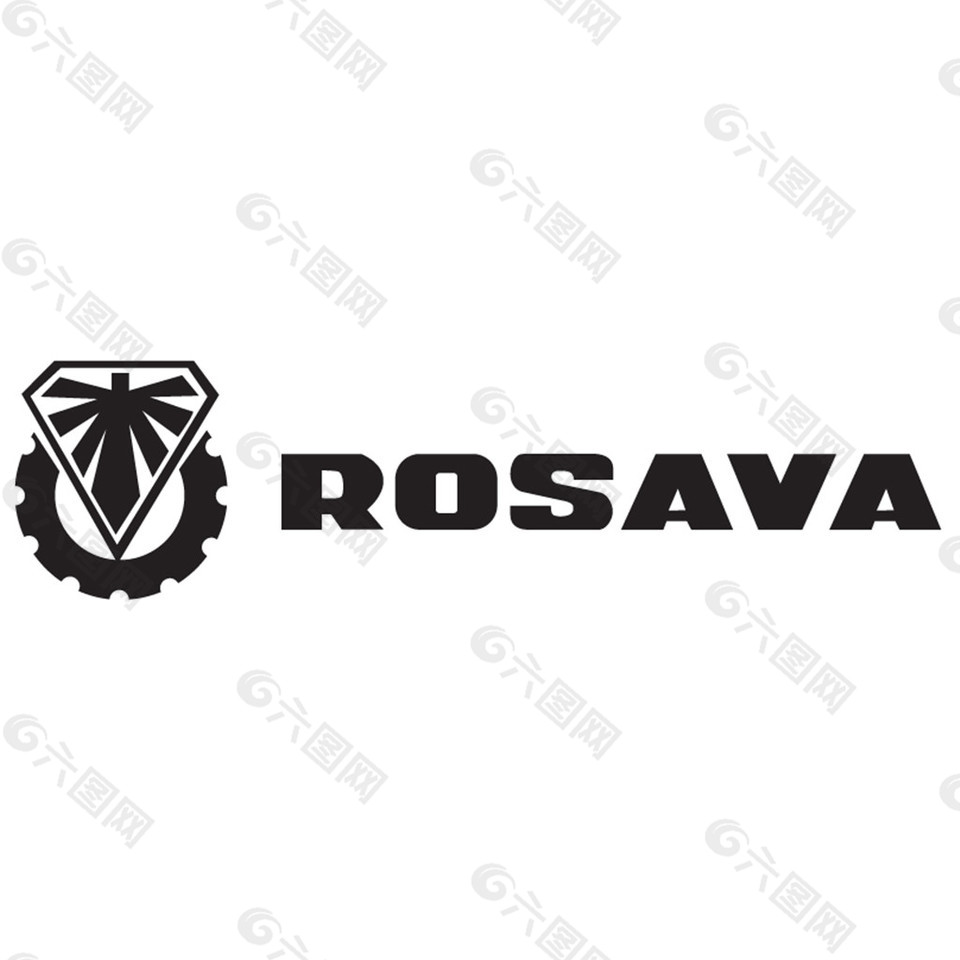 ROSAVA簡易logo設(shè)計