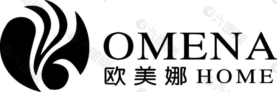 英文黑色LOGO设计矢量素材