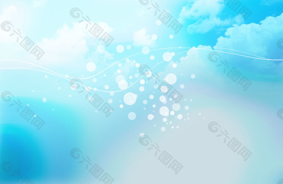 PSD梦幻彩色背景