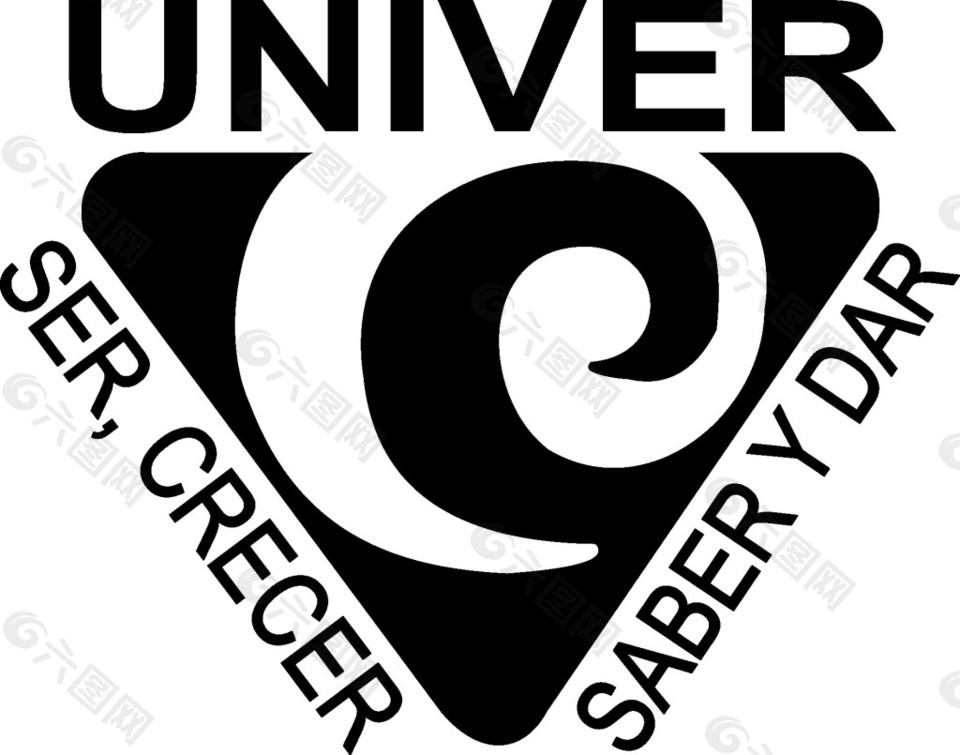 黑色个性LOGO元素设计矢量