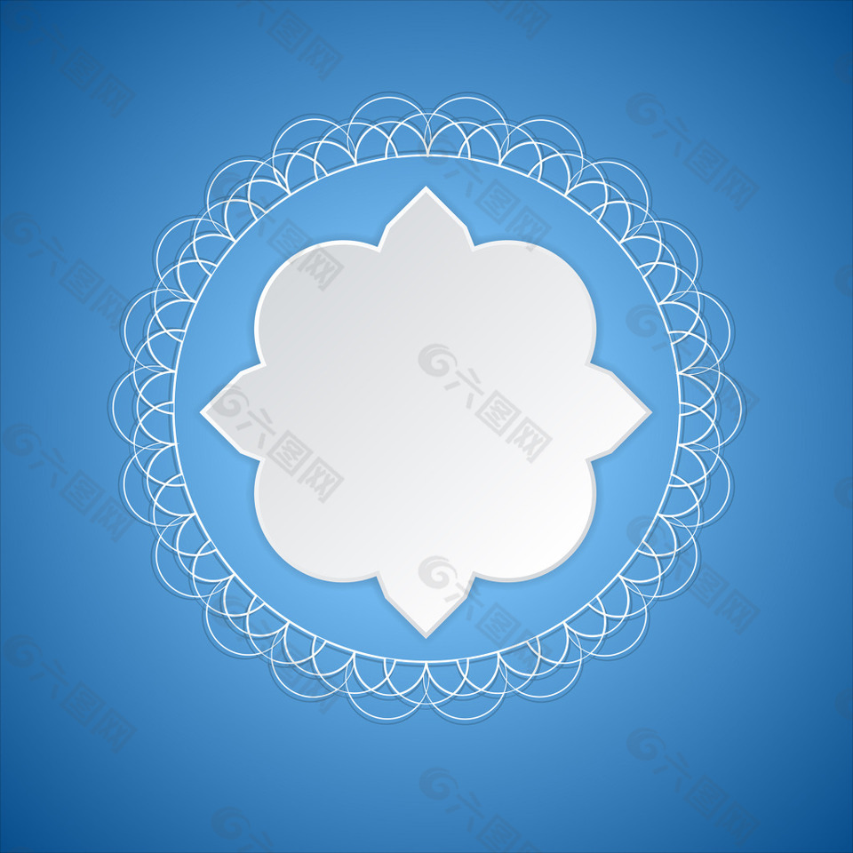 舊的復(fù)古風(fēng)格的花邊和標(biāo)簽矢量背景