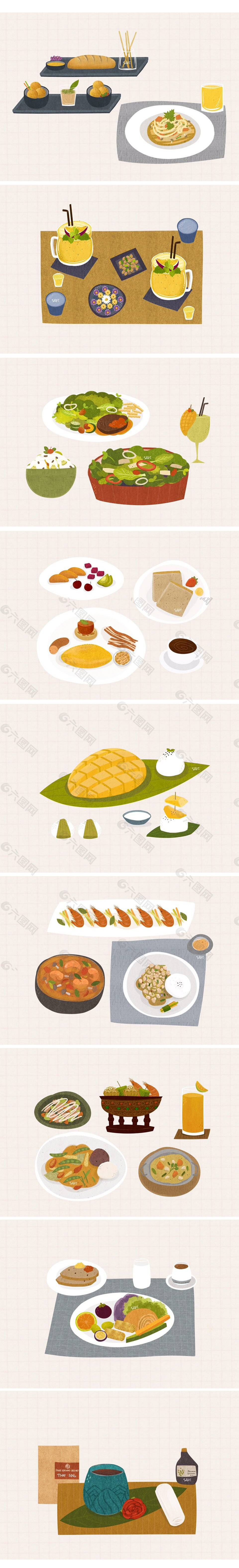 暖心插畫
