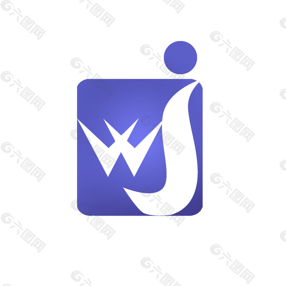 JW組合logo標志標識圖形