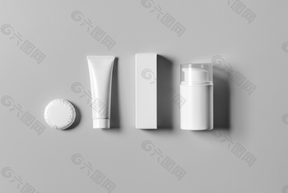 化妝品 包裝設(shè)計(jì) 樣機(jī) 素材 智能貼圖