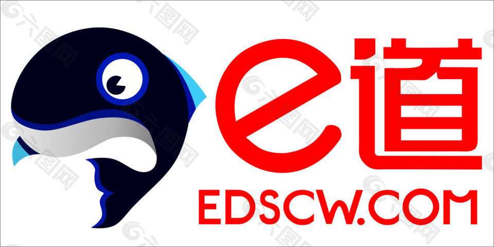 e道 logo 分層 cdr