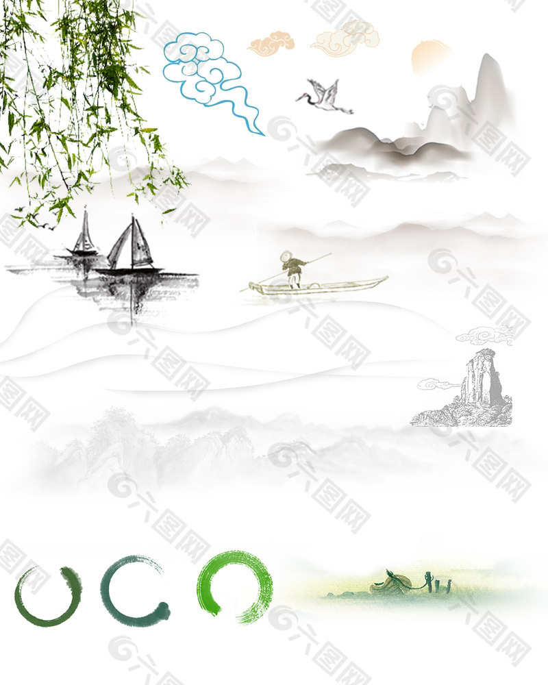 水墨山水