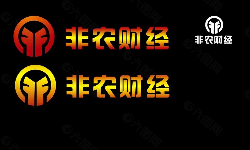 f字母logo設計
