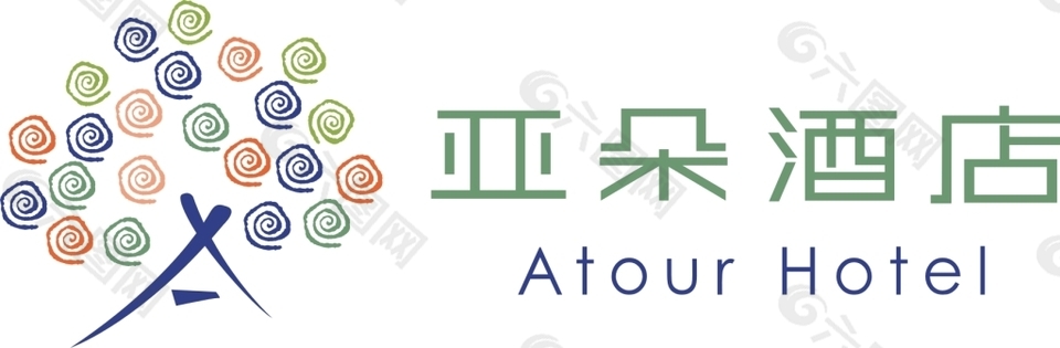 亚朵酒店logo
