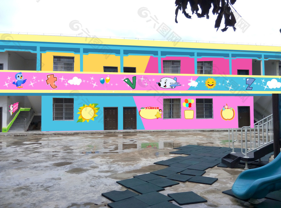 幼兒園效果圖