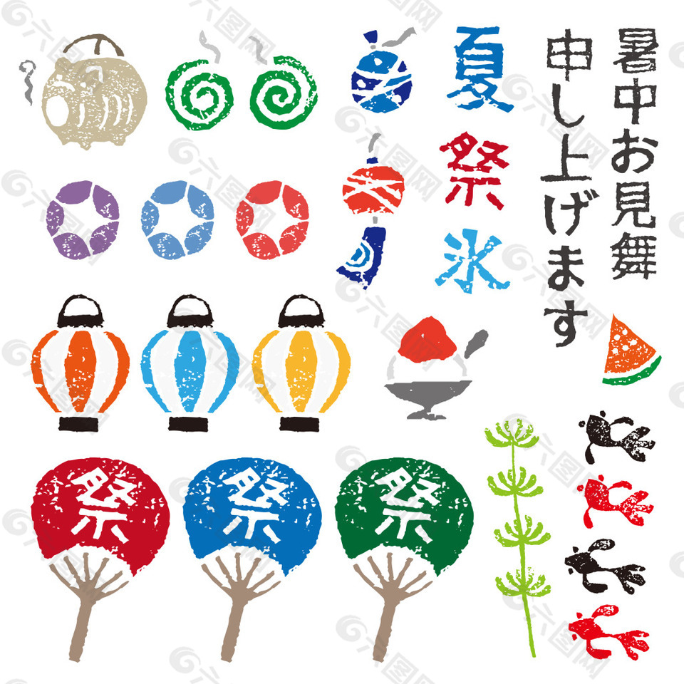 日本風(fēng)情插畫