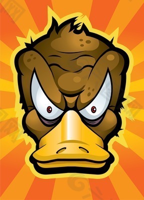 Cartoon Duck