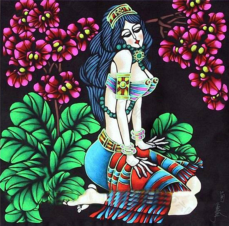 性感女妖裝飾畫