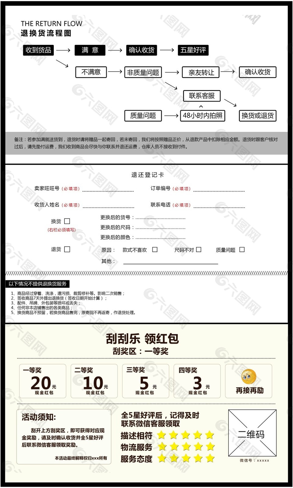 售后服務卡