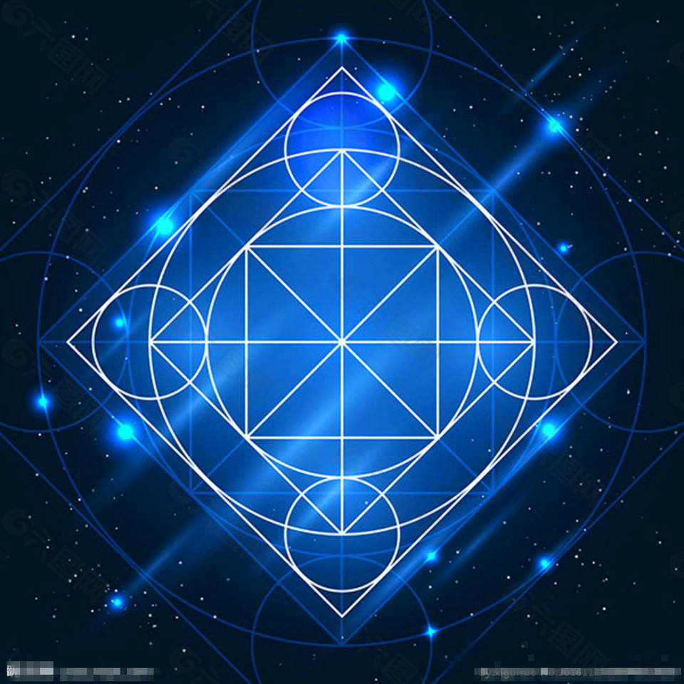 藍(lán)色背景 藍(lán)色幾何背景圖片