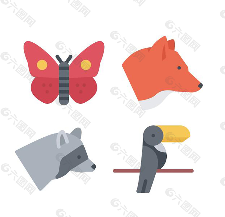 可爱宠物ICON图标标志图片