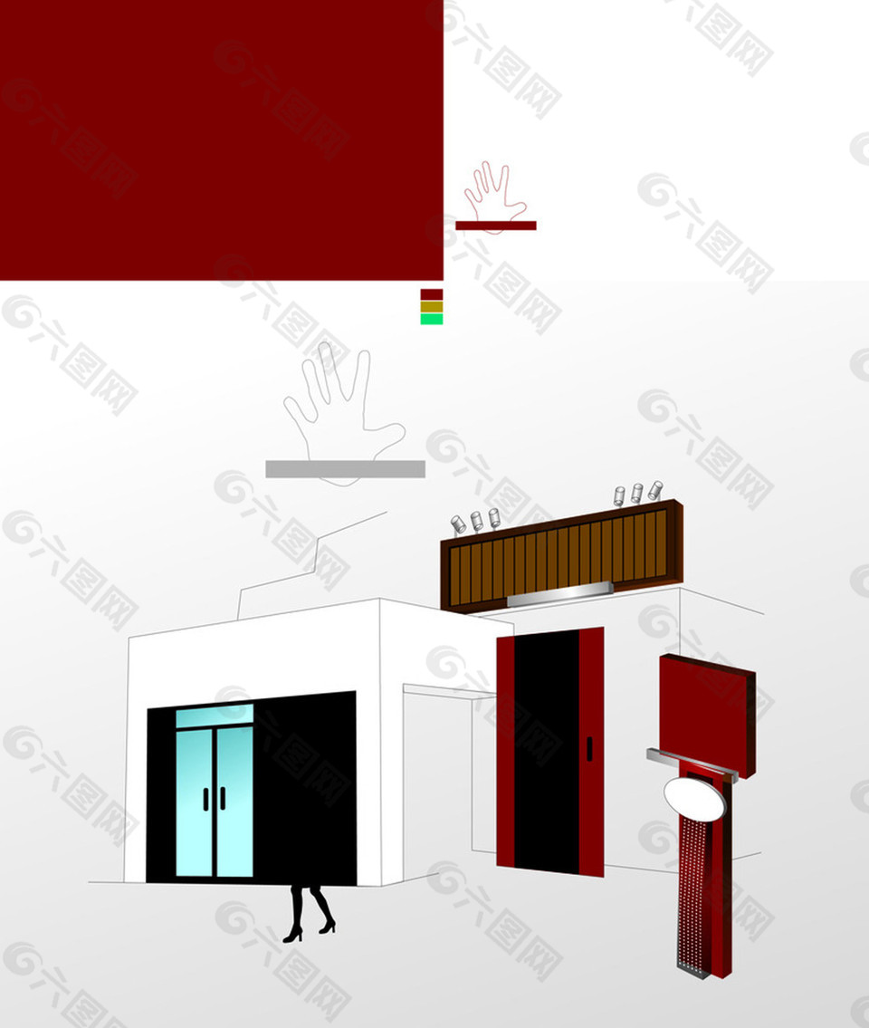 門店戶外VI標識系統設計