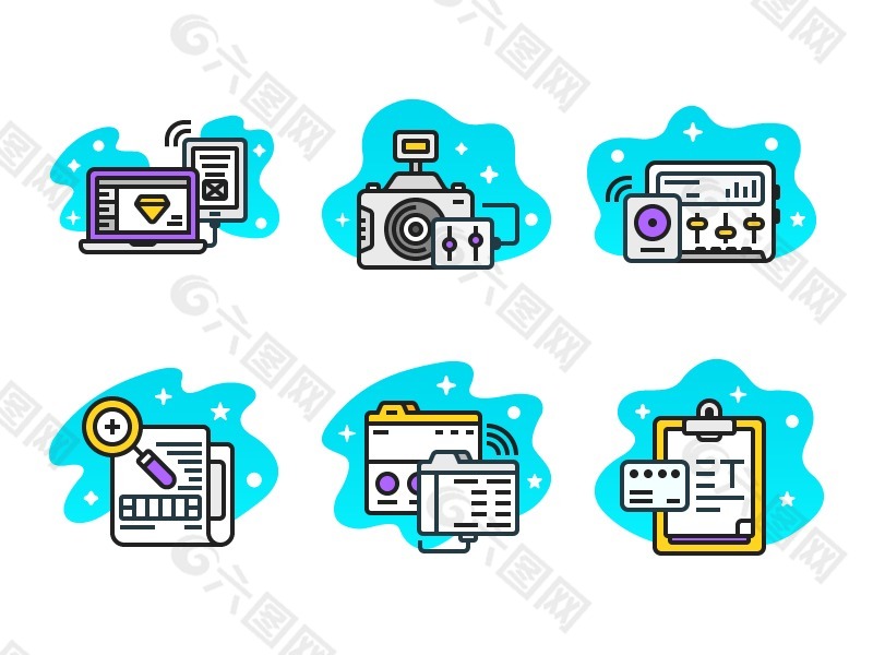 icons 办公图标