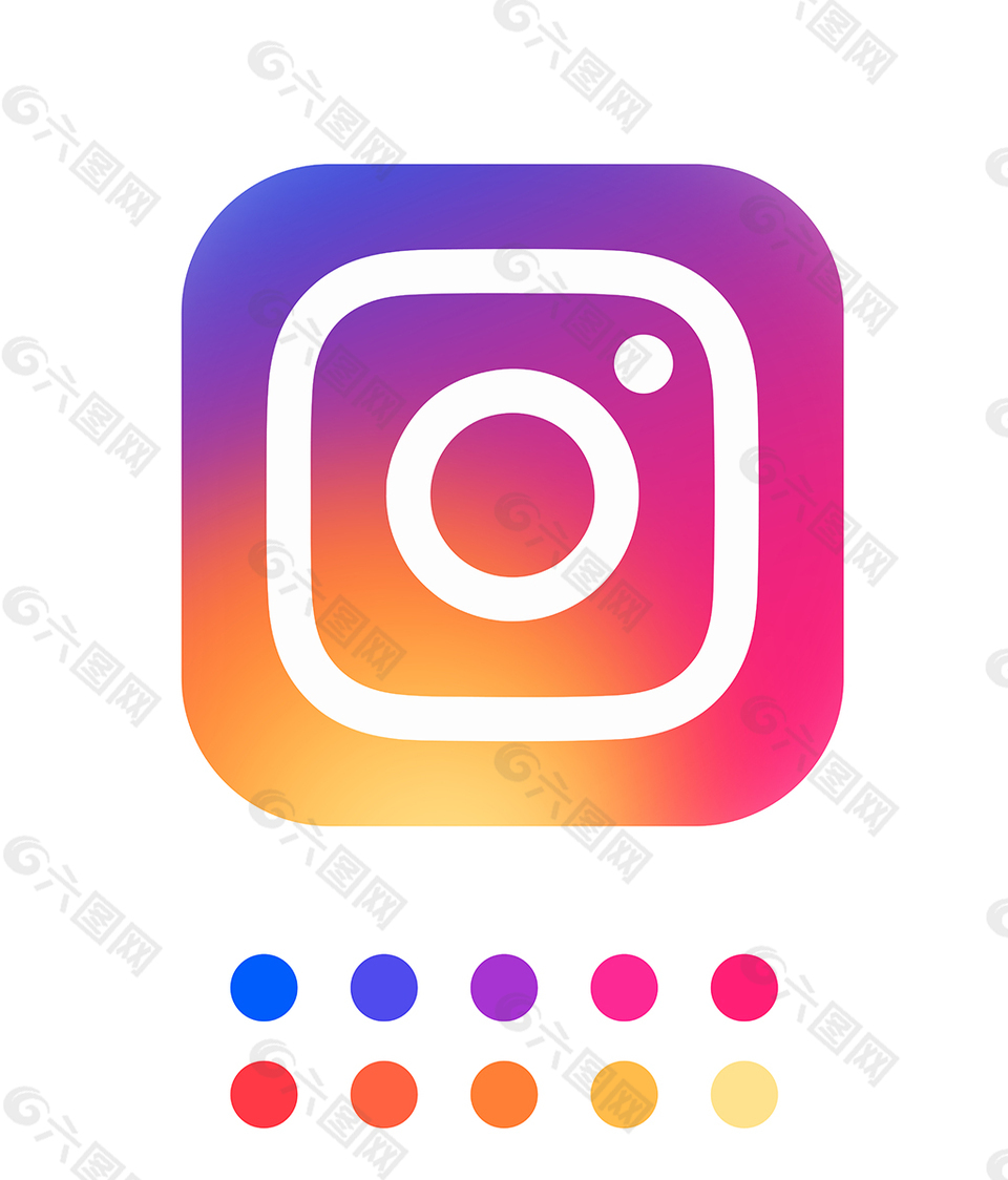 矢量Instagram標(biāo)志