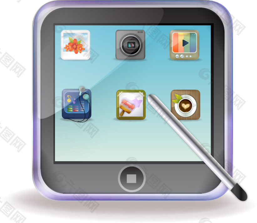 矢量數碼產品素材