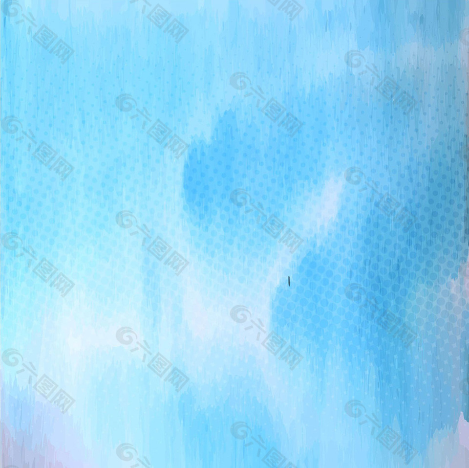 藍(lán)色水彩半色調(diào)背景