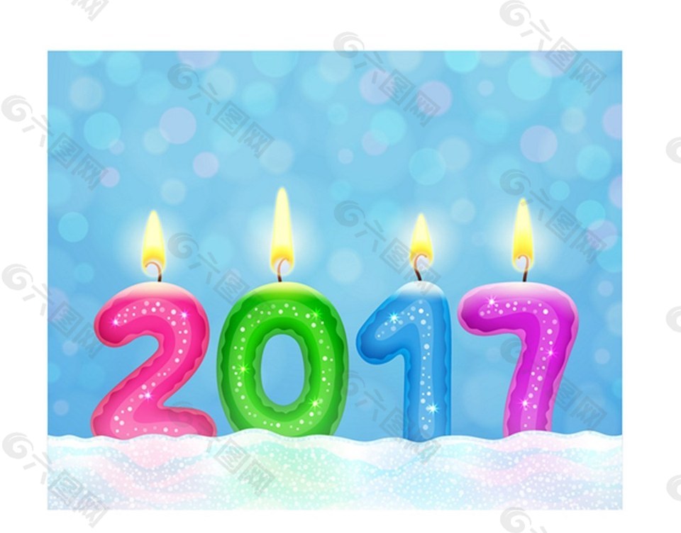 2017新年背景素材