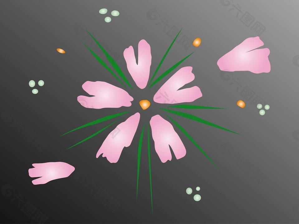 矢量櫻花素材
