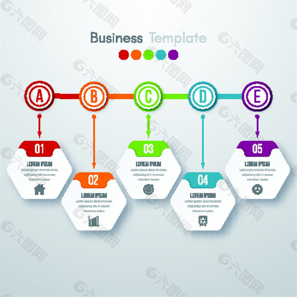 創(chuàng)意六邊形標(biāo)簽圖片