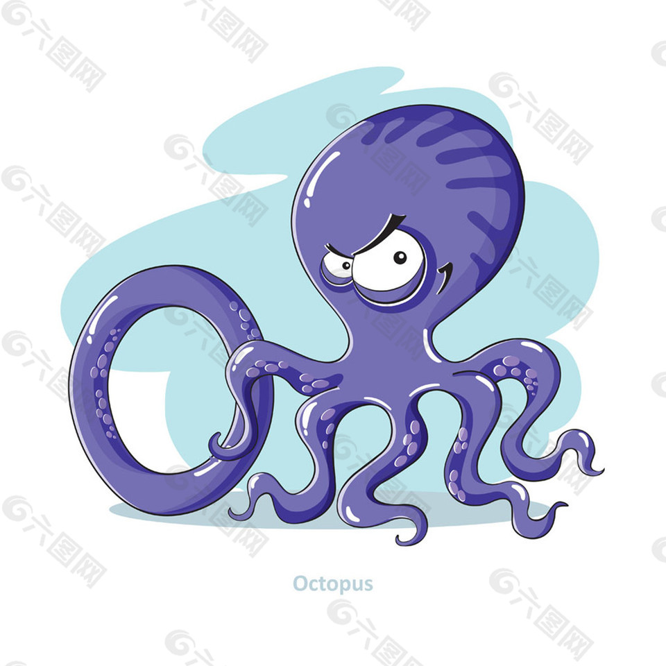 字母和章魚圖片