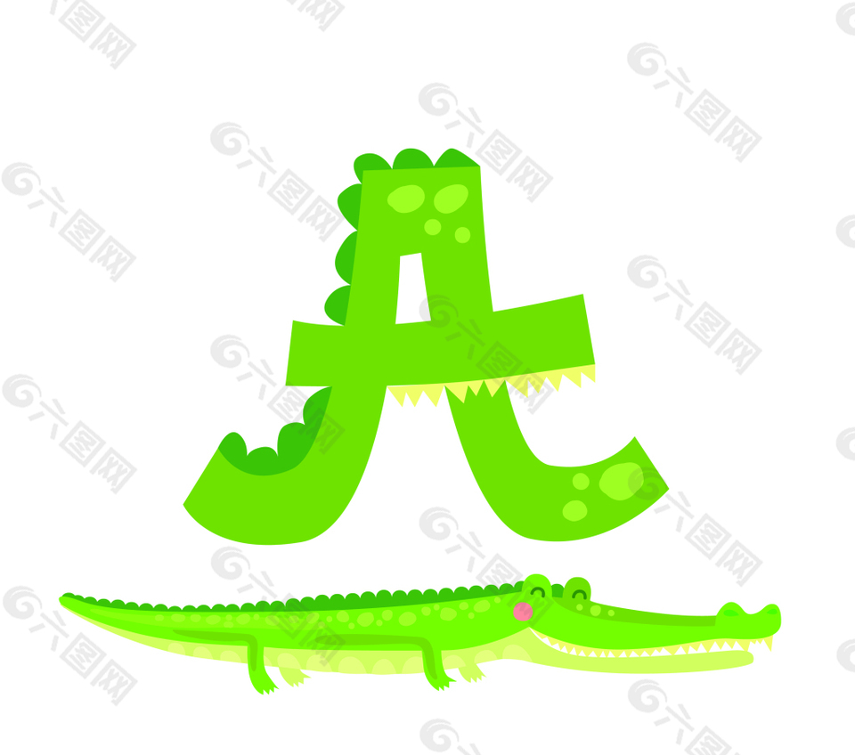 矢量英文字母EPS