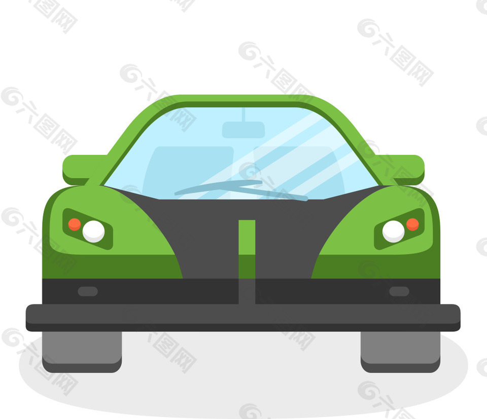 綠色卡通車輛EPS