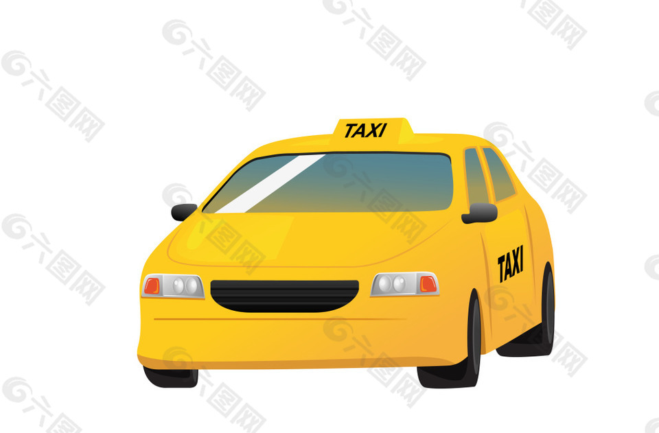矢量卡通小車EPS