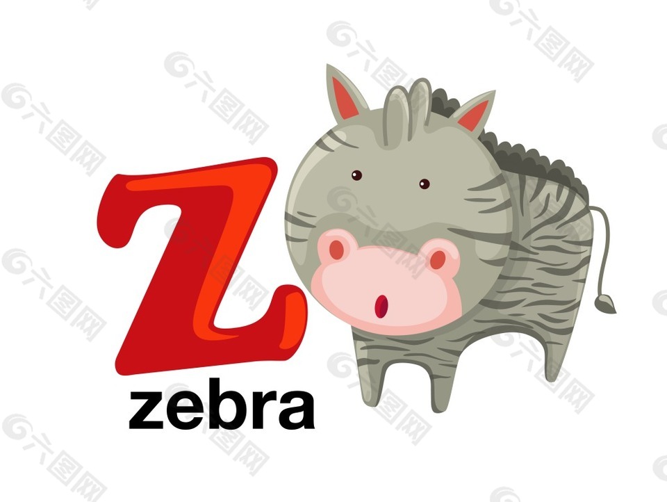 矢量英文字母Z