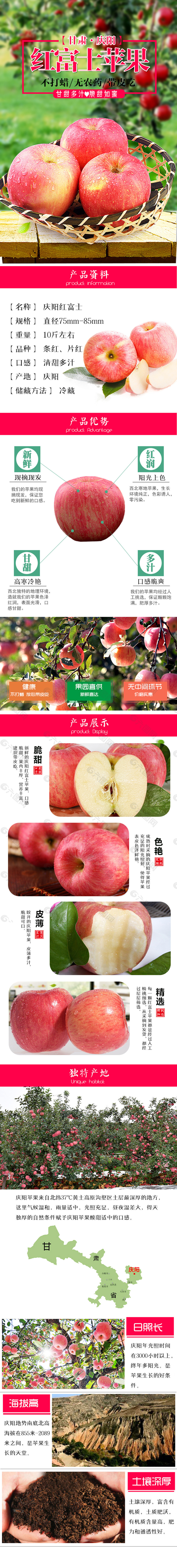 蘋果詳情頁