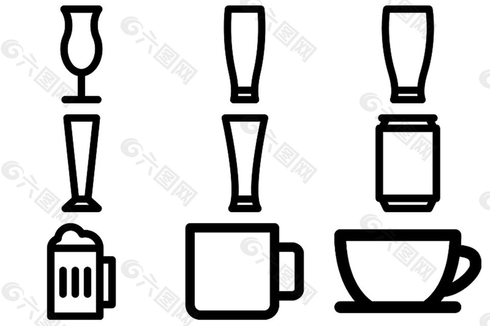 杯子圖標(biāo)ICON