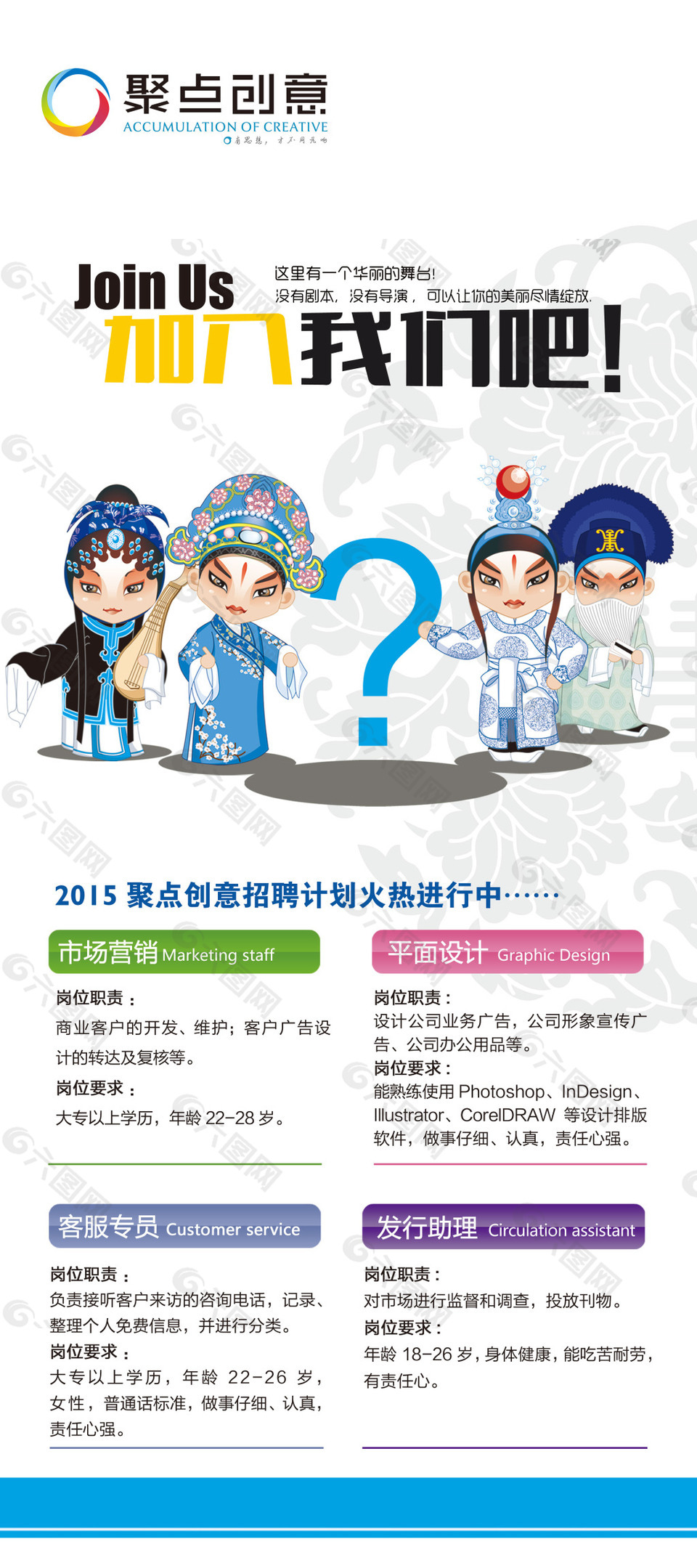 企業(yè)商業(yè)公司招聘海報(bào)設(shè)計(jì)PSD