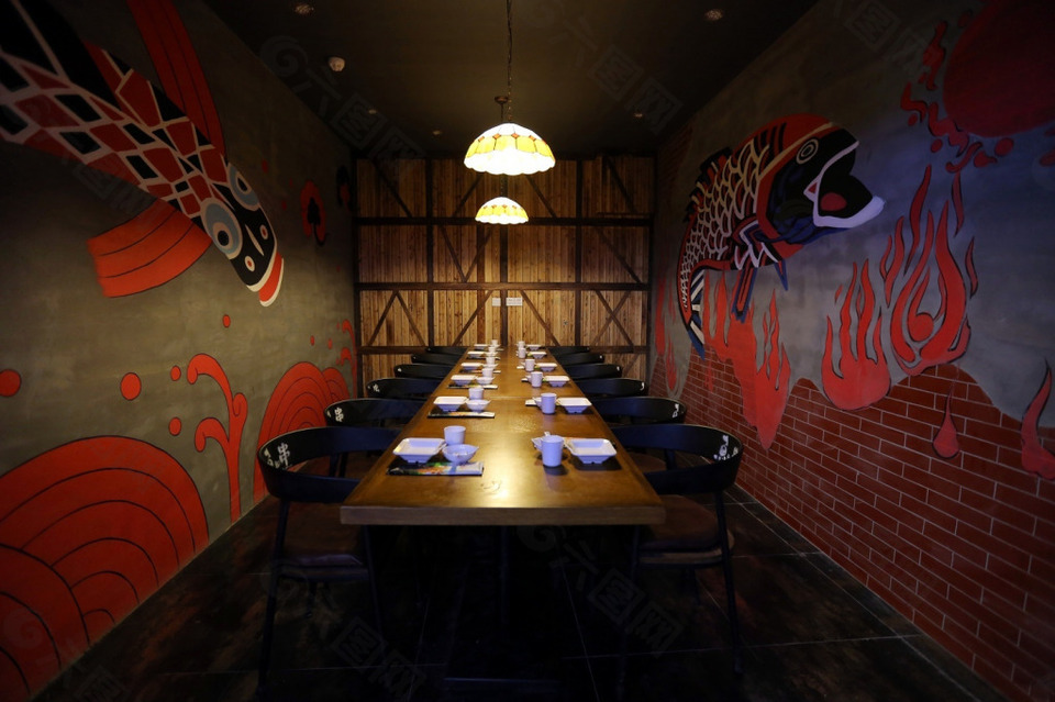 室內(nèi)餐廳裝修效果圖設(shè)計(jì)圖片