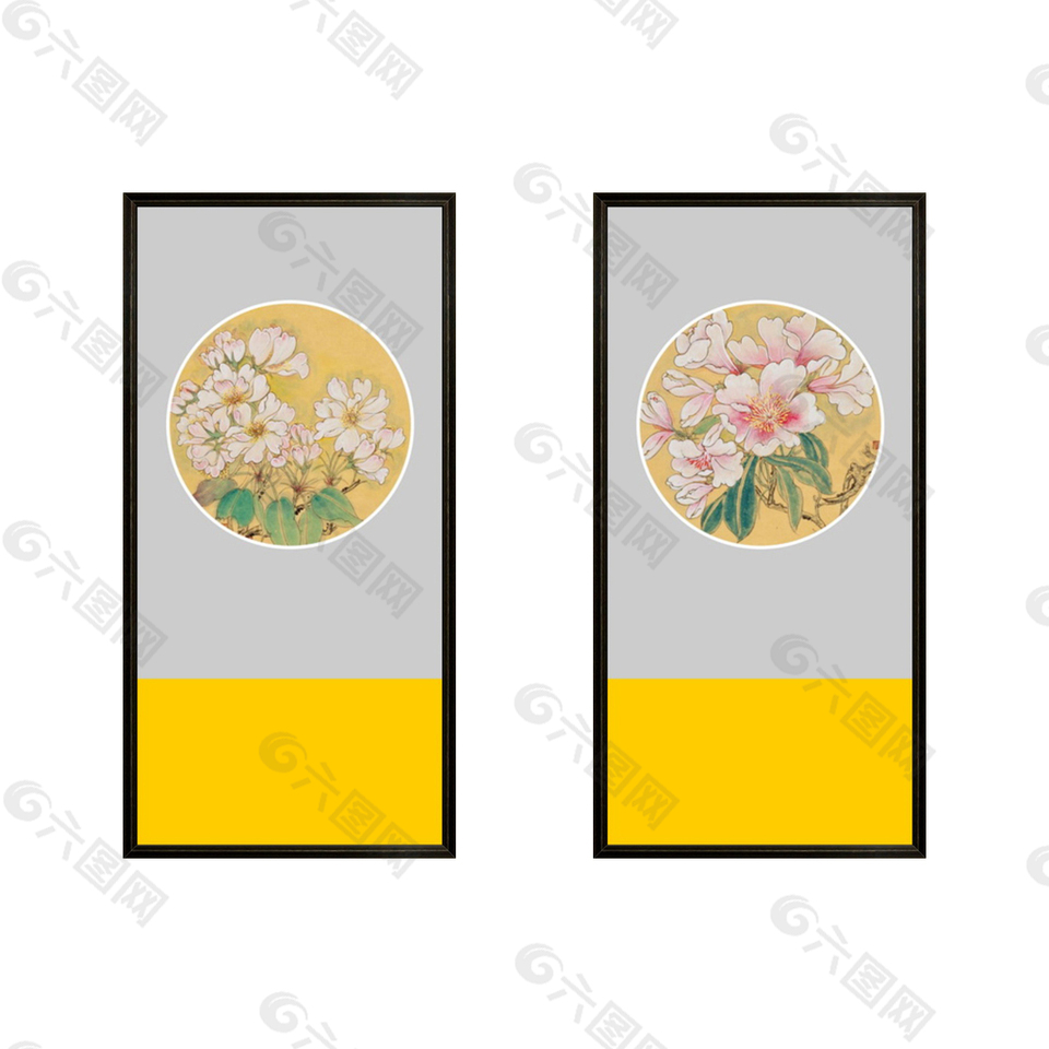 中國風(fēng)國畫印刷裝飾畫JPG圖片
